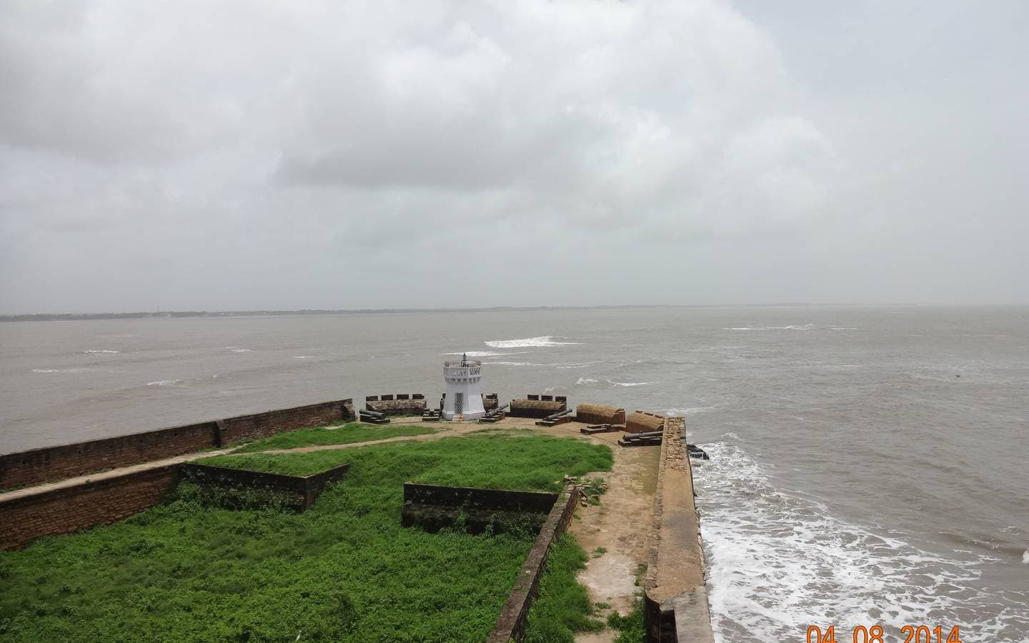 Diu Fort from the sea