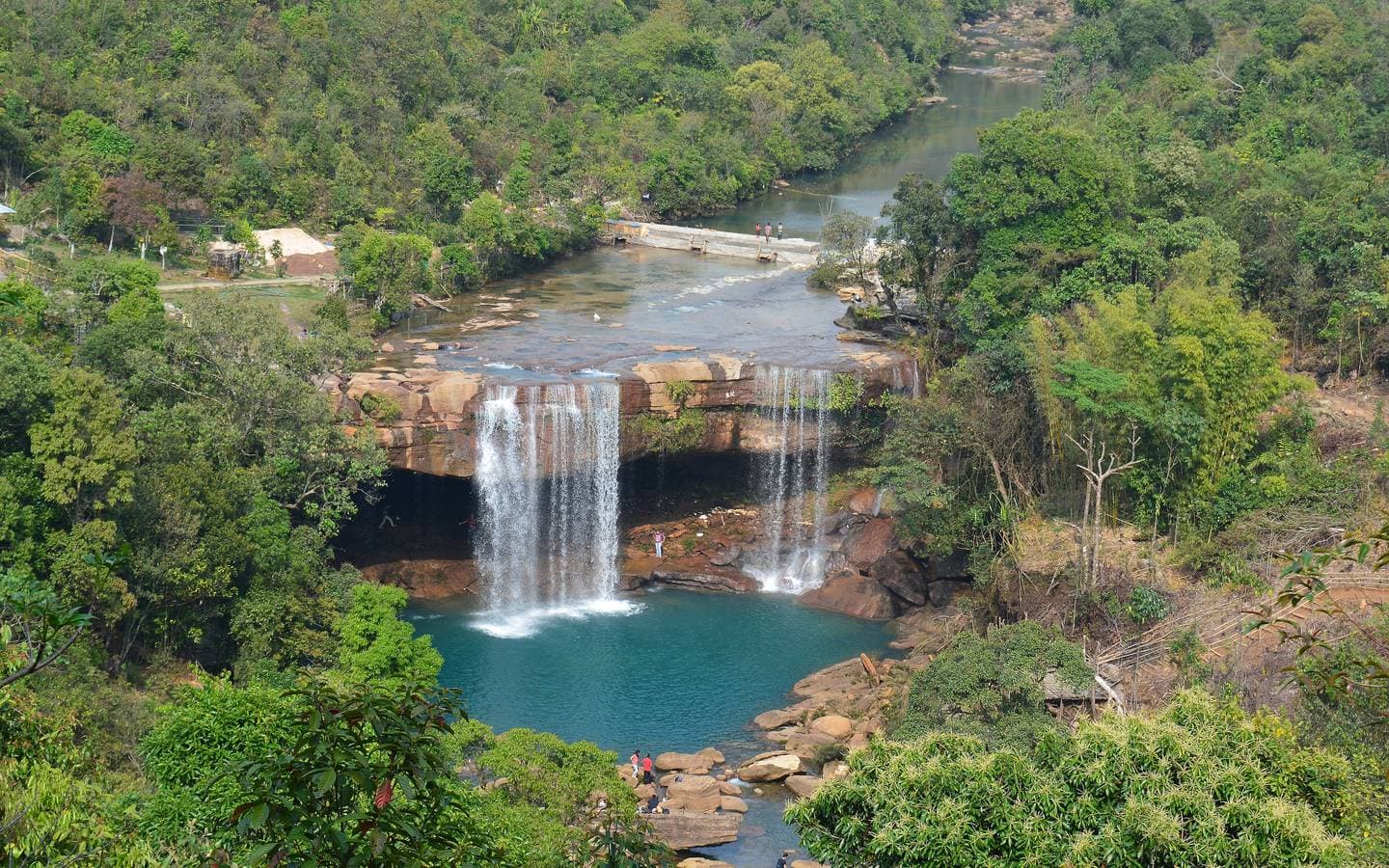 Krang Suri waterfall, West Jaintia Hills