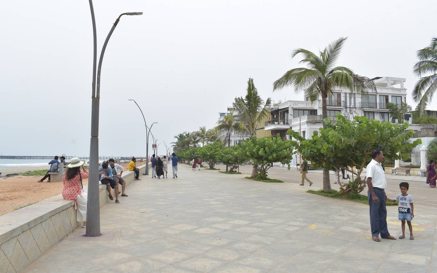 Beach Road, Puducherry
